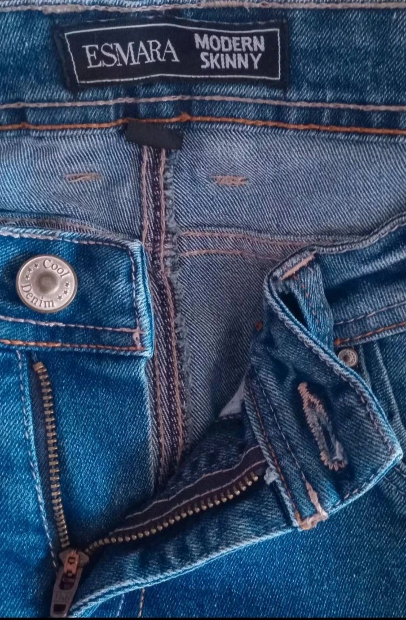Jean Skinny ESMARA feminino-Tamanho 44-excelente estado – photo 7
